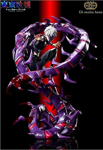 Tokyo Ghoul - Kaneki Ken - Statue Legend - Statue Legend Premium - Half-kakuja ver., Henketsuㅤ – Di Molto Bene – ActionFigureBrasil