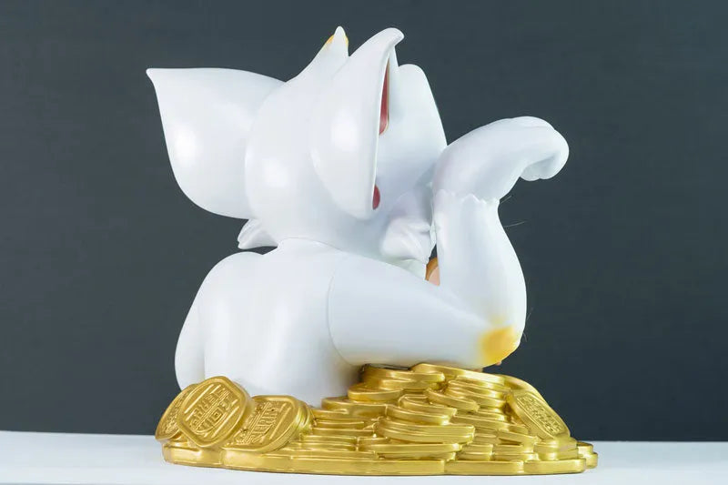 Tom and Jerry - Bust: Tom and Jerry Maneki Neko (Traditional Color)ㅤ – Soap Studio – ActionFigureBrasil