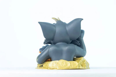 Tom and Jerry - Mini Bust: Tom and Jerry Maneki Neko (Lights Off Color)ㅤ – Soap Studio – ActionFigureBrasil — ângulo diferente