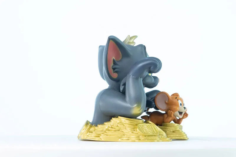 Tom and Jerry - Mini Bust: Tom and Jerry Maneki Neko (Lights Off Color)ㅤ – Soap Studio – ActionFigureBrasil