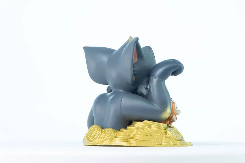 Tom and Jerry - Mini Bust: Tom and Jerry Maneki Neko (Lights Off Color)ㅤ – Soap Studio – ActionFigureBrasil