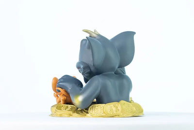 Tom and Jerry - Mini Bust: Tom and Jerry Maneki Neko (Lights Off Color)ㅤ – Soap Studio – ActionFigureBrasil — com base expositora