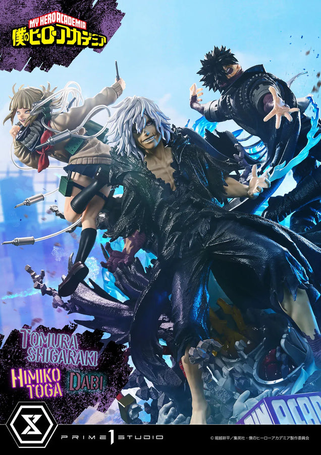 Tomura Shigaraki,Dabi,Himiko Toga (Regular Version) My Hero Academia – Prime1Studio – ActionFigure Brasil