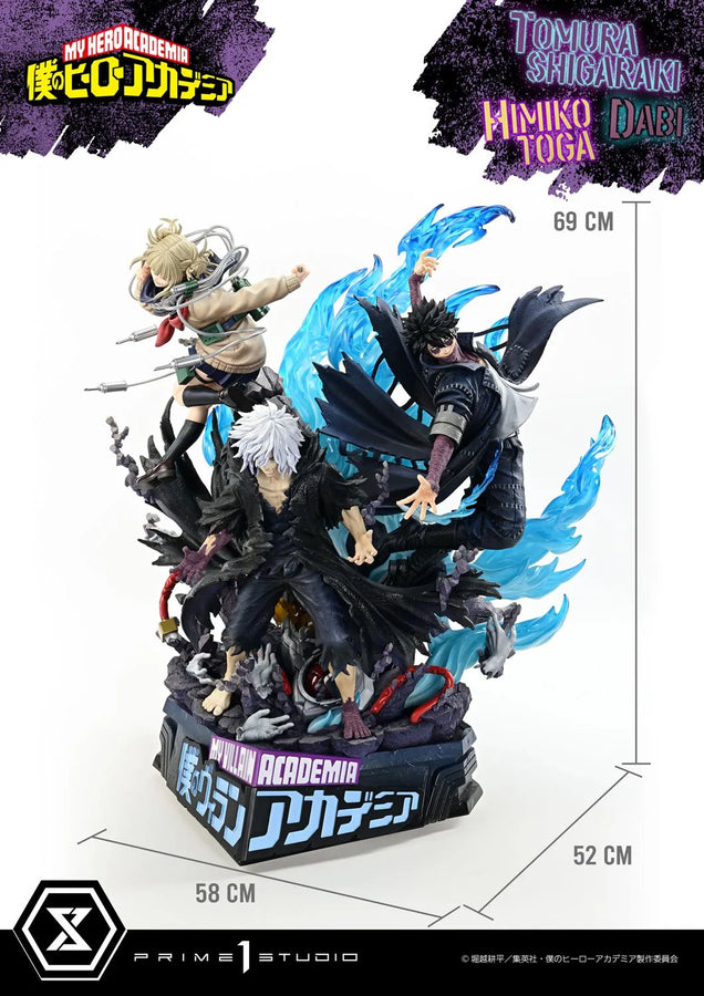 Tomura Shigaraki,Dabi,Himiko Toga (Regular Version) My Hero Academia – Prime1Studio – ActionFigure Brasil