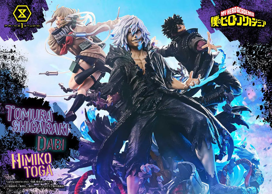 Tomura Shigaraki,Dabi,Himiko Toga (Regular Version) My Hero Academia – Prime1Studio – ActionFigure Brasil