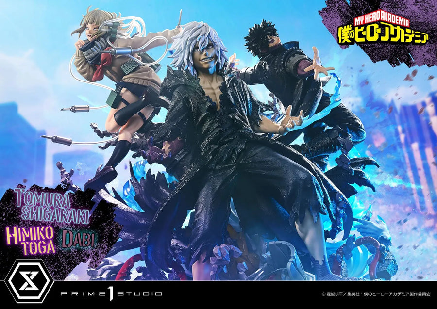 Tomura Shigaraki,Dabi,Himiko Toga (Regular Version) My Hero Academia – Prime1Studio – ActionFigure Brasil