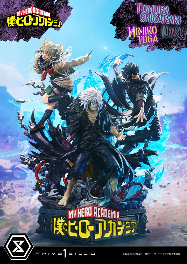 Tomura Shigaraki,Dabi,Himiko Toga (Regular Version) My Hero Academia – Prime1Studio – ActionFigure Brasil