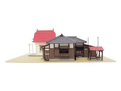 Tonari no Totoro - Model Train - Satsuki & Mei's House - 1/150 (Sankei)ㅤ – Sankei – ActionFigureBrasil — ângulo diferente