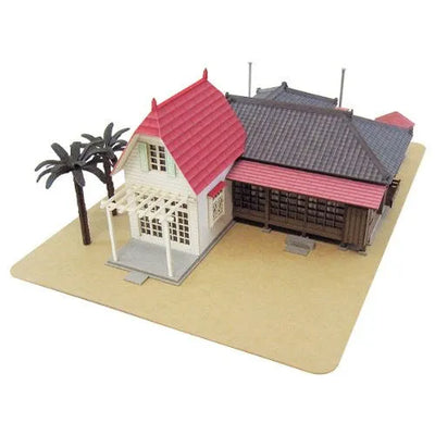 Tonari no Totoro - Model Train - Satsuki & Mei's House - 1/150 (Sankei)ㅤ – Sankei – ActionFigureBrasil — com base expositora