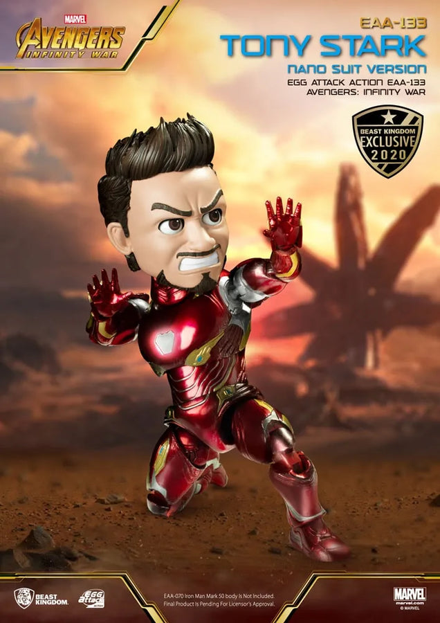 Tony Stark Nano Suit – Beast Kingdom – ActionFigure Brasil