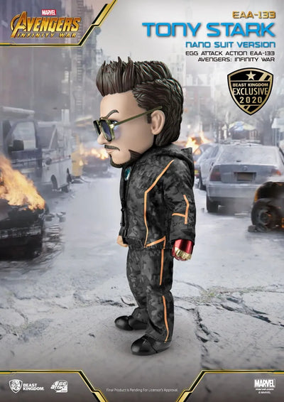 Tony Stark Nano Suit – Beast Kingdom – ActionFigure Brasil — ângulo diferente