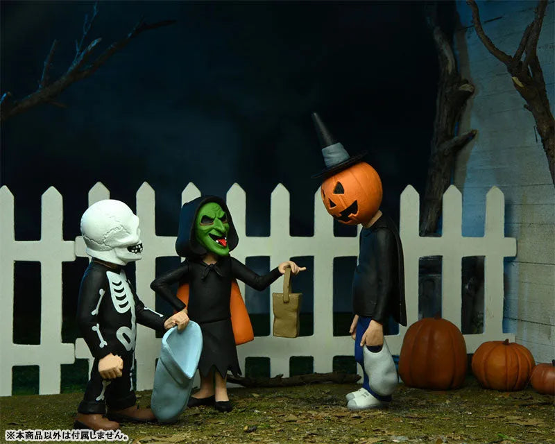 Toony Terrors / Halloween III Stylized 6 Inch Action Figure: Silver Shamrock Kids 3PKㅤ – NECA – ActionFigureBrasil