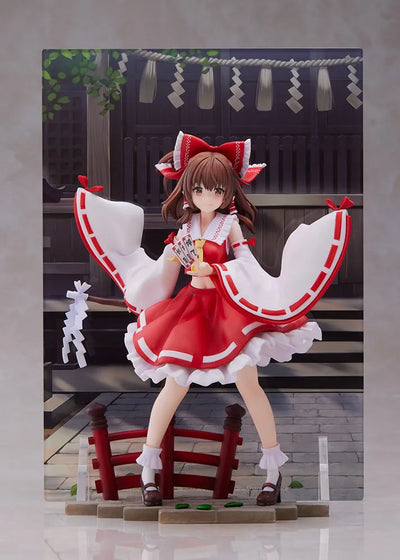 Touhou Project - Hakurei Reimu - Tenitol - Deluxe Edition with Background Panel (FuRyu) [Shop Exclusive]ㅤ – FuRyu – ActionFigureBrasil — ambientada