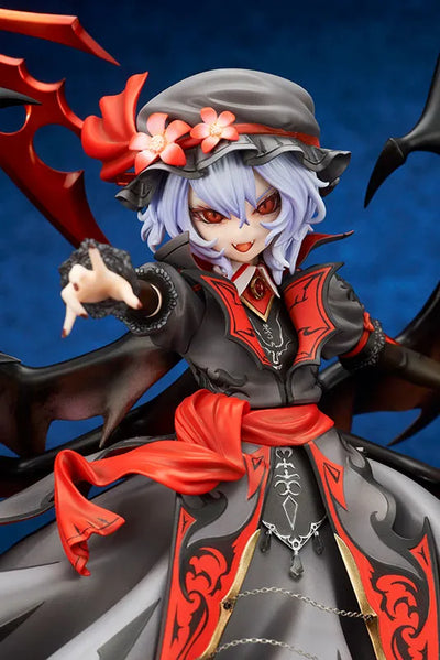 Touhou Project Remilia Scarlet Koumajou Densetsu Ver. Extra Color [DARK MOON] 1/8ㅤ – quesQ – ActionFigureBrasil — ângulo diferente