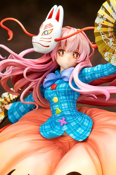 Touhou Project "The Expressive Poker Face" Kokoro Hatano [Light Arms Edition] 1/8ㅤ – quesQ – ActionFigureBrasil — ângulo diferente