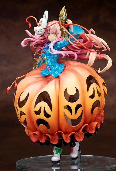 Touhou Project "The Expressive Poker Face" Kokoro Hatano [Light Arms Edition] 1/8ㅤ – quesQ – ActionFigureBrasil — embalagem