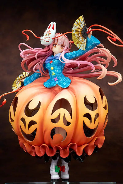 Touhou Project "The Expressive Poker Face" Kokoro Hatano [Light Arms Edition] 1/8ㅤ – quesQ – ActionFigureBrasil — ângulo diferente