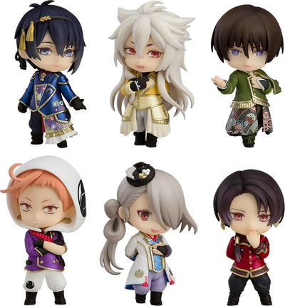 Touken Ranbu the Musical -Atsukashiyama Ibun- Box of 6 - Nendoroid Petit - Nendoroid Petite: Touken Ranbu: The Musical -Atsukashiyama Ibun- (Orange Rouge)ㅤ – Orange Rouge – ActionFigureBrasil