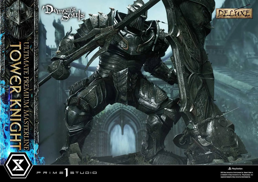 Tower Knight (Deluxe Bonus Version) Demon's Souls – Prime1Studio – ActionFigure Brasil