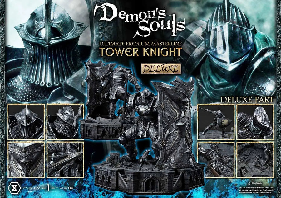Tower Knight (Deluxe Bonus Version) Demon's Souls – Prime1Studio – ActionFigure Brasil