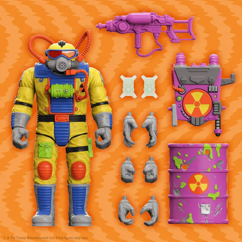 Toxic Crusaders Animation / Radiation Rangers Ultimate 7 Inch Action Figureㅤ – Super7 – ActionFigureBrasil