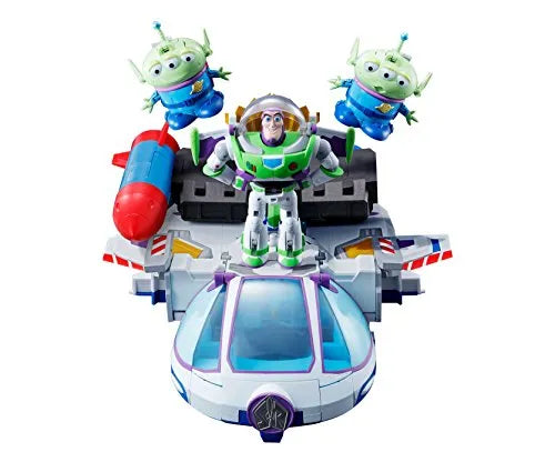 Toy Story - Alien - Buzz Lightyear - Chogokin - Chogattai Buzz the Space Ranger Robo (Bandai)ㅤ – Bandai – ActionFigureBrasil