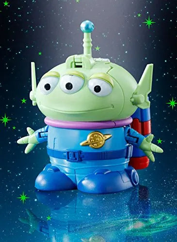 Toy Story - Alien - Buzz Lightyear - Chogokin - Chogattai Buzz the Space Ranger Robo (Bandai)ㅤ – Bandai – ActionFigureBrasil — detalhe do produto