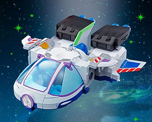 Toy Story - Alien - Buzz Lightyear - Chogokin - Chogattai Buzz the Space Ranger Robo (Bandai)ㅤ – Bandai – ActionFigureBrasil