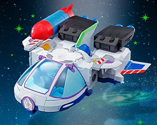 Toy Story - Alien - Buzz Lightyear - Chogokin - Chogattai Buzz the Space Ranger Robo (Bandai)ㅤ – Bandai – ActionFigureBrasil