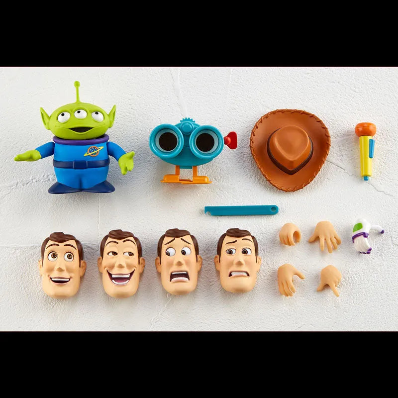 Toy Story - Alien - Lenny - Woody - Legacy of Revoltech - Revoltech (KD-061) - Ver. 1.5 (Kaiyodo)ㅤ – Kaiyodo – ActionFigureBrasil