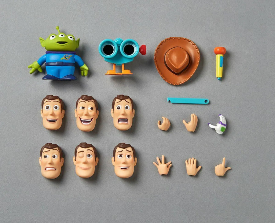 Toy Story - Alien - Woody - Revoltech - Ver. 2.0 (Kaiyodo)ㅤ – Kaiyodo – ActionFigureBrasil