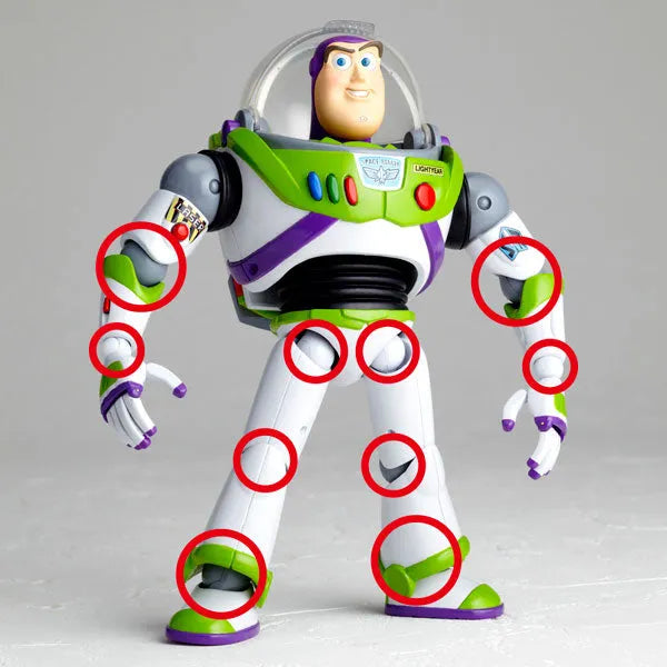 Toy Story - Buzz Lightyear - Green Army Men - Legacy of Revoltech LR-046 - Revoltech - Revoltech SFX #011 (Kaiyodo)ㅤ – Kaiyodo – ActionFigureBrasil