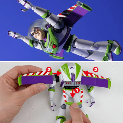Toy Story - Buzz Lightyear - Green Army Men - Legacy of Revoltech LR-046 - Revoltech - Revoltech SFX #011 (Kaiyodo)ㅤ – Kaiyodo – ActionFigureBrasil — detalhe do produto
