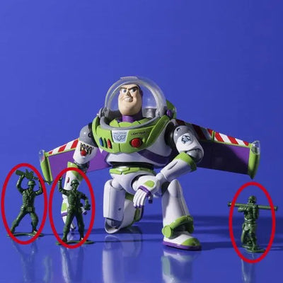 Toy Story - Buzz Lightyear - Revoltech - Revoltech SFX #011 (Kaiyodo)ㅤ – Kaiyodo – ActionFigureBrasil — com base expositora