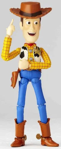 Toy Story - Woody - Revoltech - Revoltech Pixar Figure Collection - 005 (Kaiyodo)ㅤ – Kaiyodo – ActionFigureBrasil