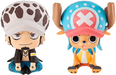 Trafalgar Law and Tony Tony Chopper – MegaHouse – ActionFigure Brasil
