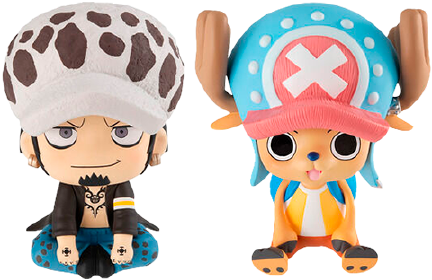 Trafalgar Law and Tony Tony Chopper – MegaHouse – ActionFigure Brasil