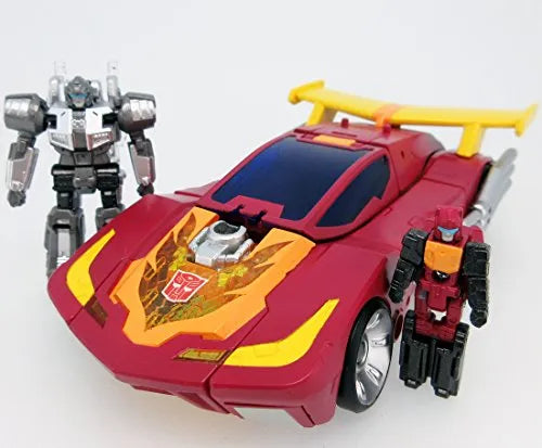 Transformer Legends - LG45 Targetmaster Hot Rodimusㅤ – Takara Tomy Arts – ActionFigureBrasil