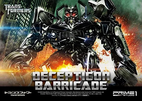 Transformers (2007) - Barricade - Museum Masterline Series MMTFM-15 (Prime 1 Studio)ㅤ – Prime 1 Studio – ActionFigureBrasil