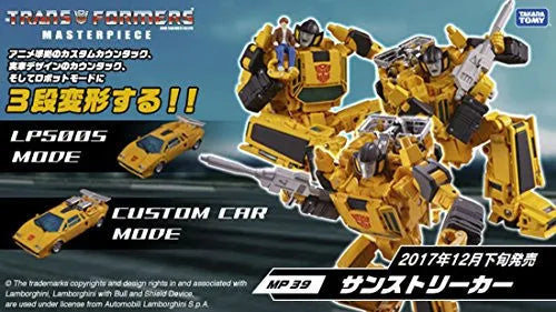 Transformers - Chip Chase - Sunstreaker - The Transformers: Masterpiece MP-39 (Takara Tomy)ㅤ – Takara Tomy – ActionFigureBrasil