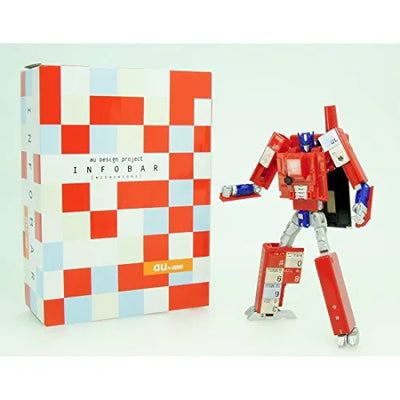Transformers - Convoy - au×TRANSFORMERS PROJECT - INFOBAR OPTIMUS PRIME - NISHIKIGOI (Takara Tomy)ㅤ – Takara Tomy – ActionFigureBrasil — ângulo diferente