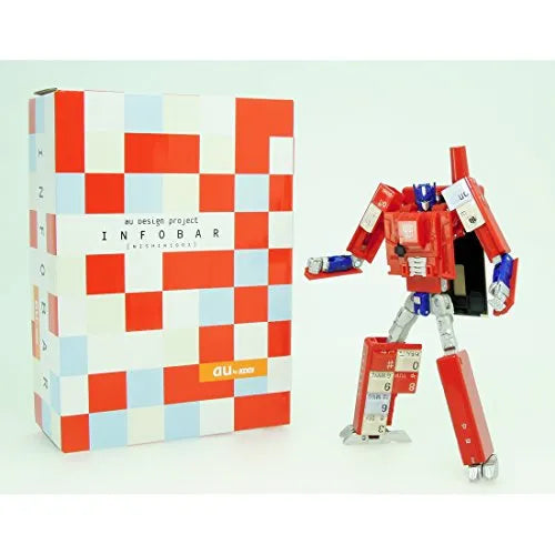 Transformers - Convoy - au×TRANSFORMERS PROJECT - INFOBAR OPTIMUS PRIME - NISHIKIGOI (Takara Tomy)ㅤ – Takara Tomy – ActionFigureBrasil