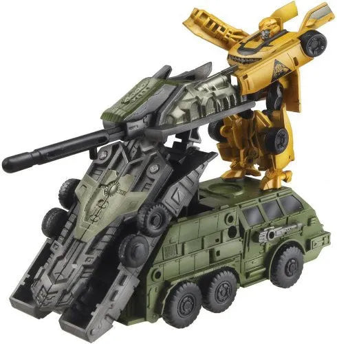 Transformers Darkside Moon - Bumble - Cyberverse - CV02 - Bumblebee & Mobile Battle Bunker (Takara Tomy)ㅤ – Takara Tomy – ActionFigureBrasil