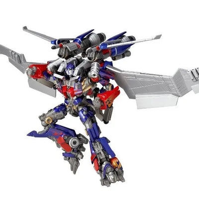 Transformers Darkside Moon - Convoy - Revoltech #040 - Revoltech SFX - Optimus Prime - Jetwing Equipment (Kaiyodo)ㅤ – Kaiyodo – ActionFigureBrasil