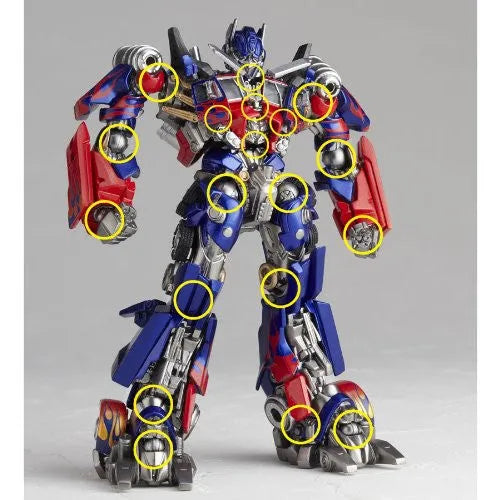 Transformers Darkside Moon - Convoy - Revoltech #040 - Revoltech SFX - Optimus Prime - Jetwing Equipment (Kaiyodo)ㅤ – Kaiyodo – ActionFigureBrasil