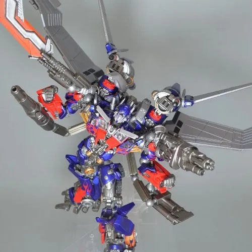 Transformers Darkside Moon - Convoy - Revoltech #040 - Revoltech SFX - Optimus Prime - Jetwing Equipment (Kaiyodo)ㅤ – Kaiyodo – ActionFigureBrasil