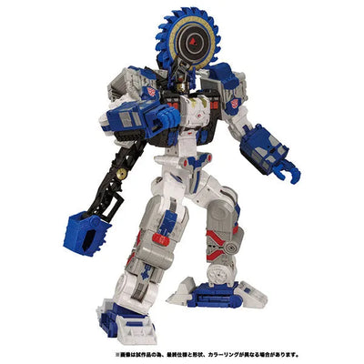 Transformers: Galaxy Force - Megalo Convoy - Titan Class - Transformers Legacy (Takara Tomy)ㅤ – Takara Tomy – ActionFigureBrasil — ângulo diferente