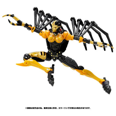 Transformers Kingdom KD-05 Black Arachinaㅤ – Takara Tomy – ActionFigureBrasil — ângulo diferente