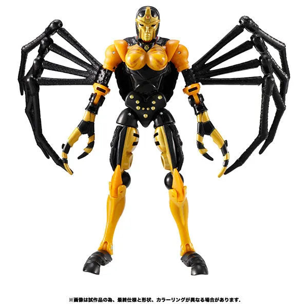 Transformers Kingdom KD-05 Black Arachinaㅤ – Takara Tomy – ActionFigureBrasil