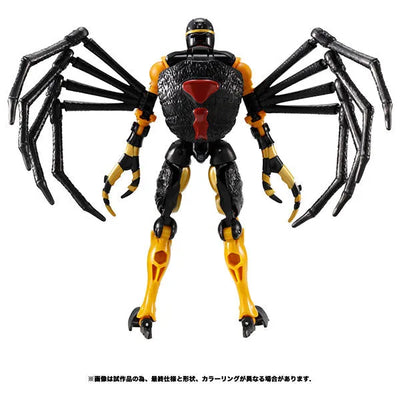 Transformers Kingdom KD-05 Black Arachinaㅤ – Takara Tomy – ActionFigureBrasil — embalagem